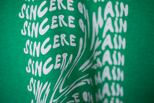 L Sincere on Main Kelly Green Tshirt