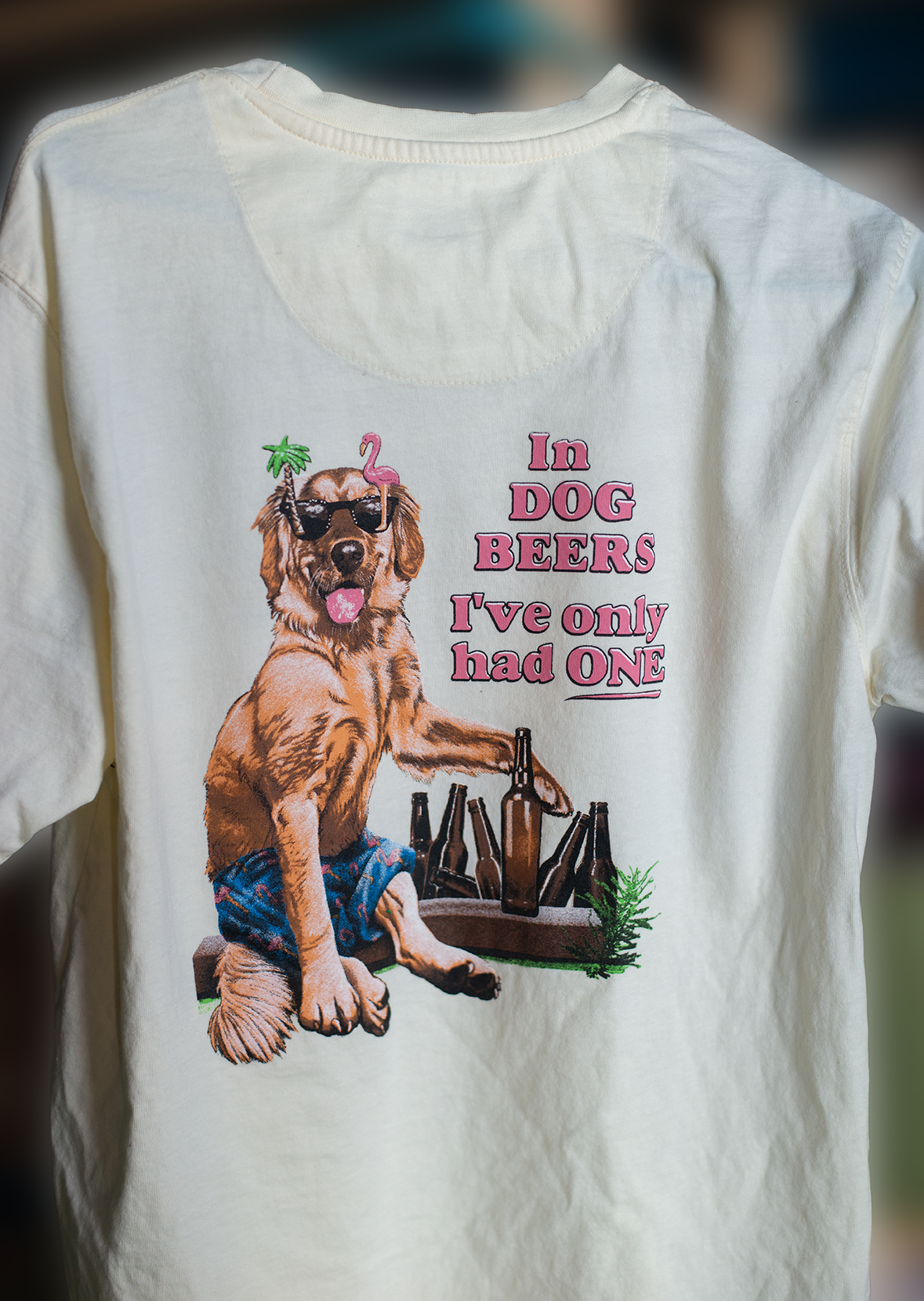 M Cream Slop Shirt