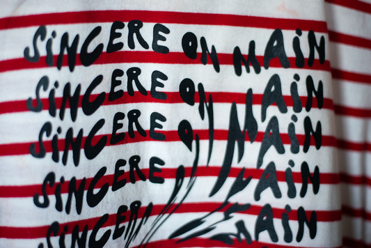 S Sincere on Main Striped Tshirt