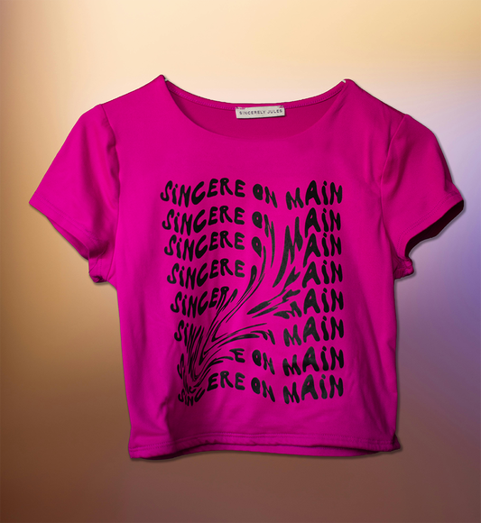 JR Sincere on Main Pink Shirt