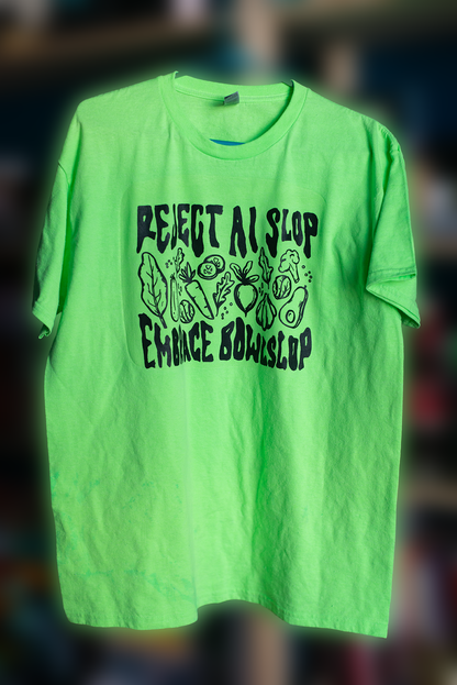 L Lime Slop Shirt