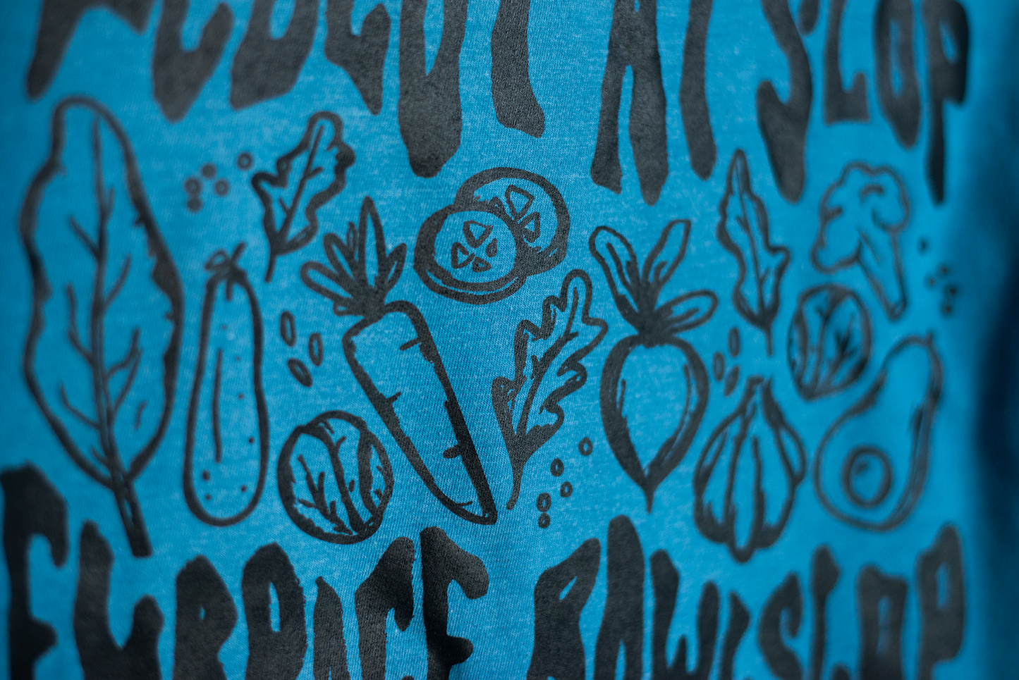 M Blue Slop Shirt