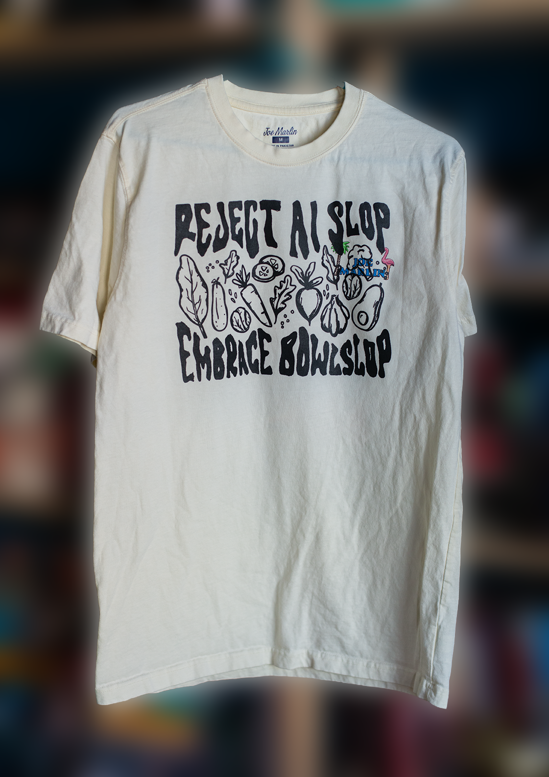 M Cream Slop Shirt