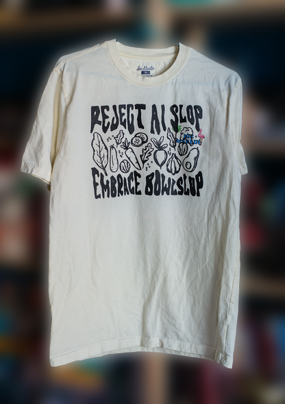 M Cream Slop Shirt