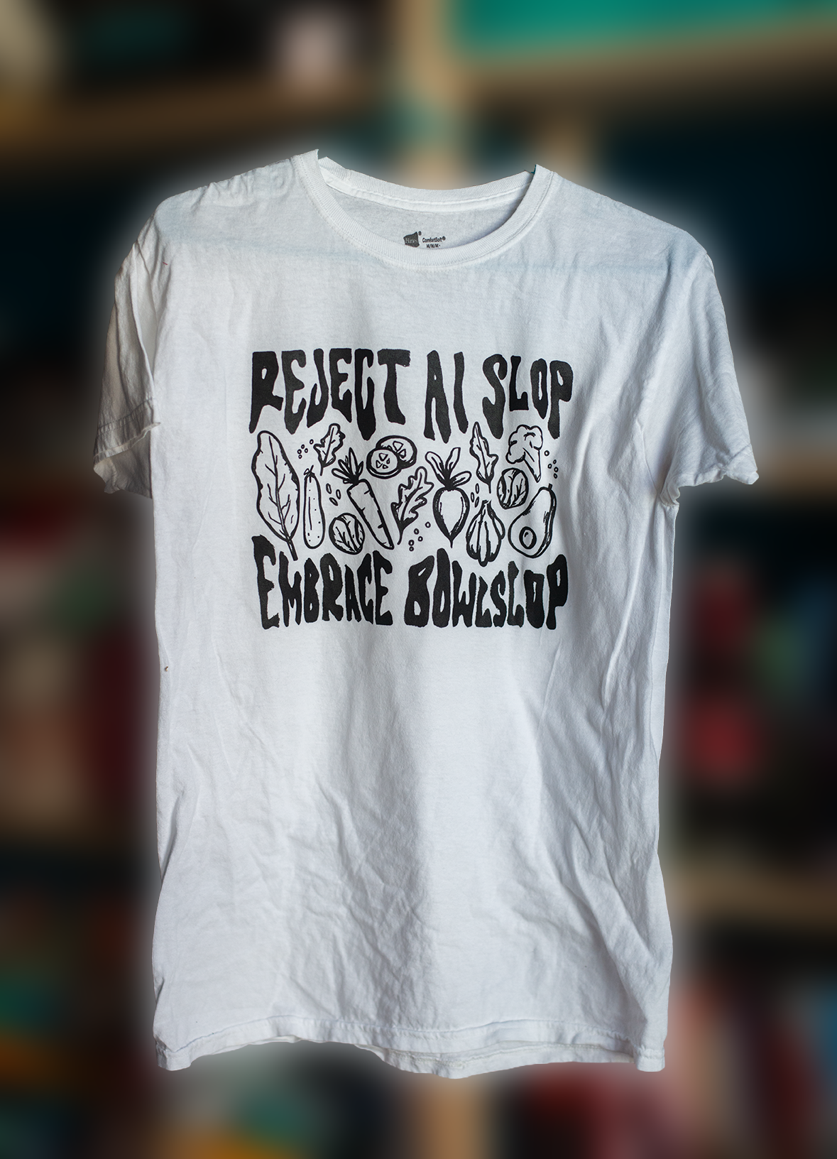 M White Slop Shirt