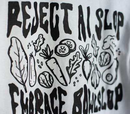 M White Slop Shirt