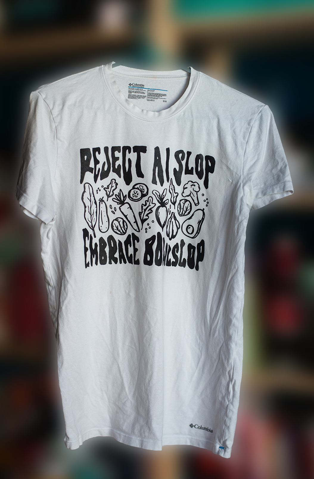S White Slop Shirt