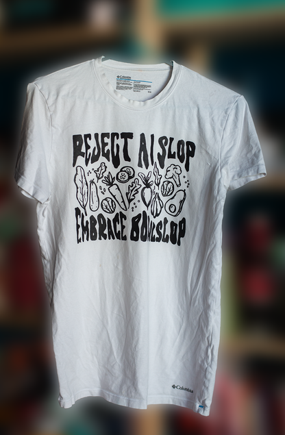 S White Slop Shirt