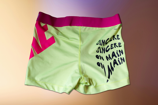 L Sincere on Main Booty Shorts