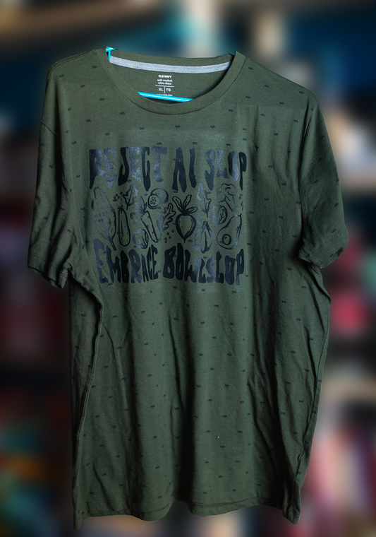 XL Dark Green Slop Shirt