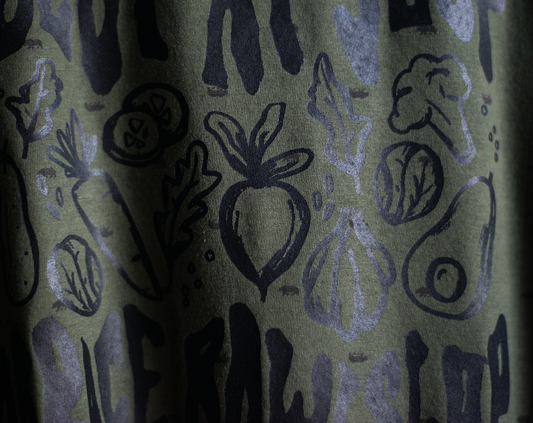 XL Dark Green Slop Shirt