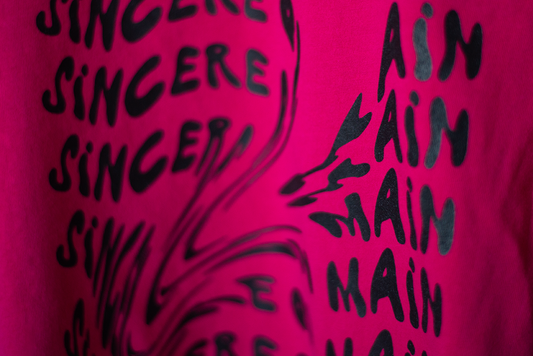 XS Sincere on Main Pink Cropped Tshirt