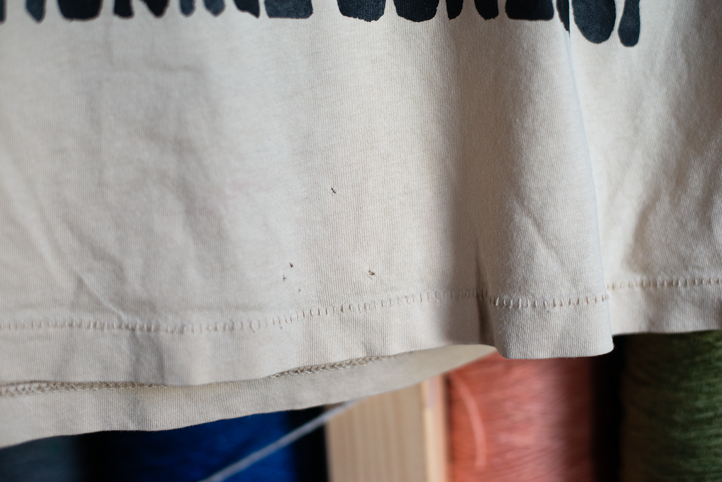 XS Beige Slop Crop