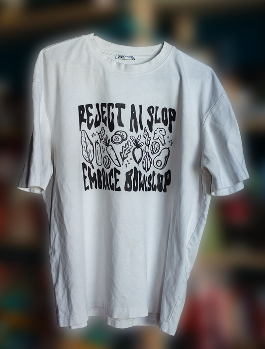 XXL White Slop Shirt