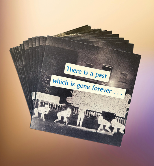 There is a past which is gone forever... Book